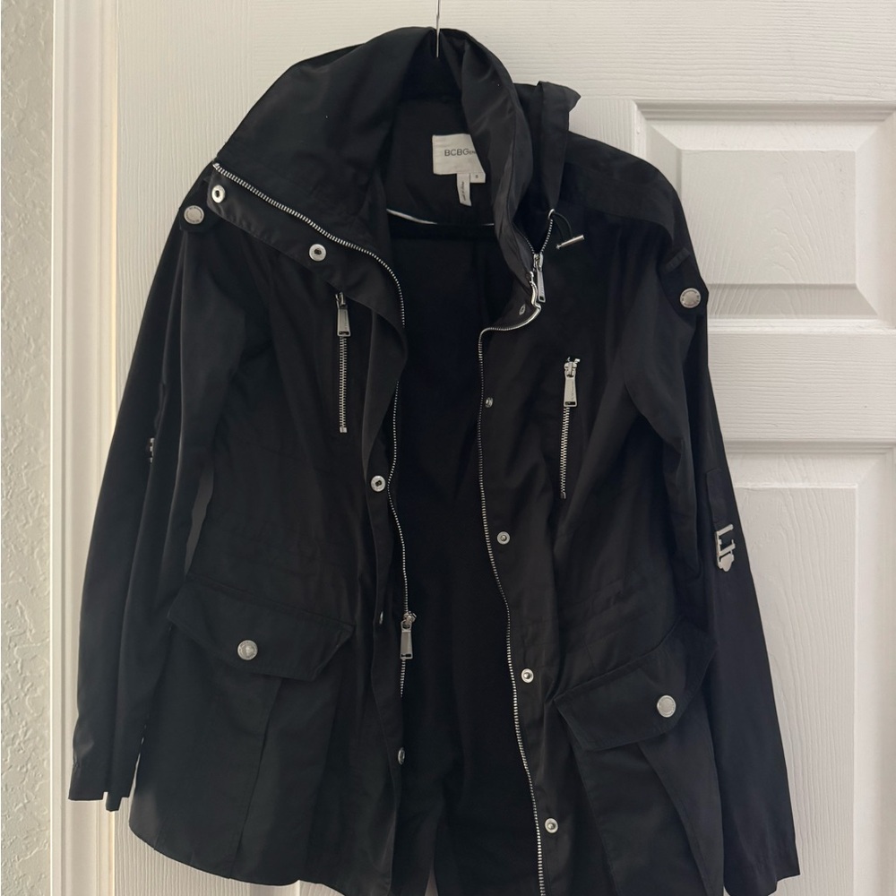 BCBGMaxAzria Black Utility Jacket